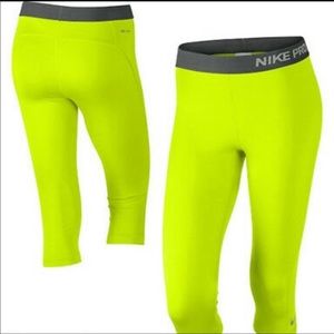Lime Green Compression Pants